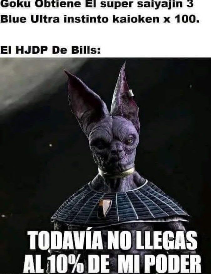 el hjdp del chacal Bills - meme