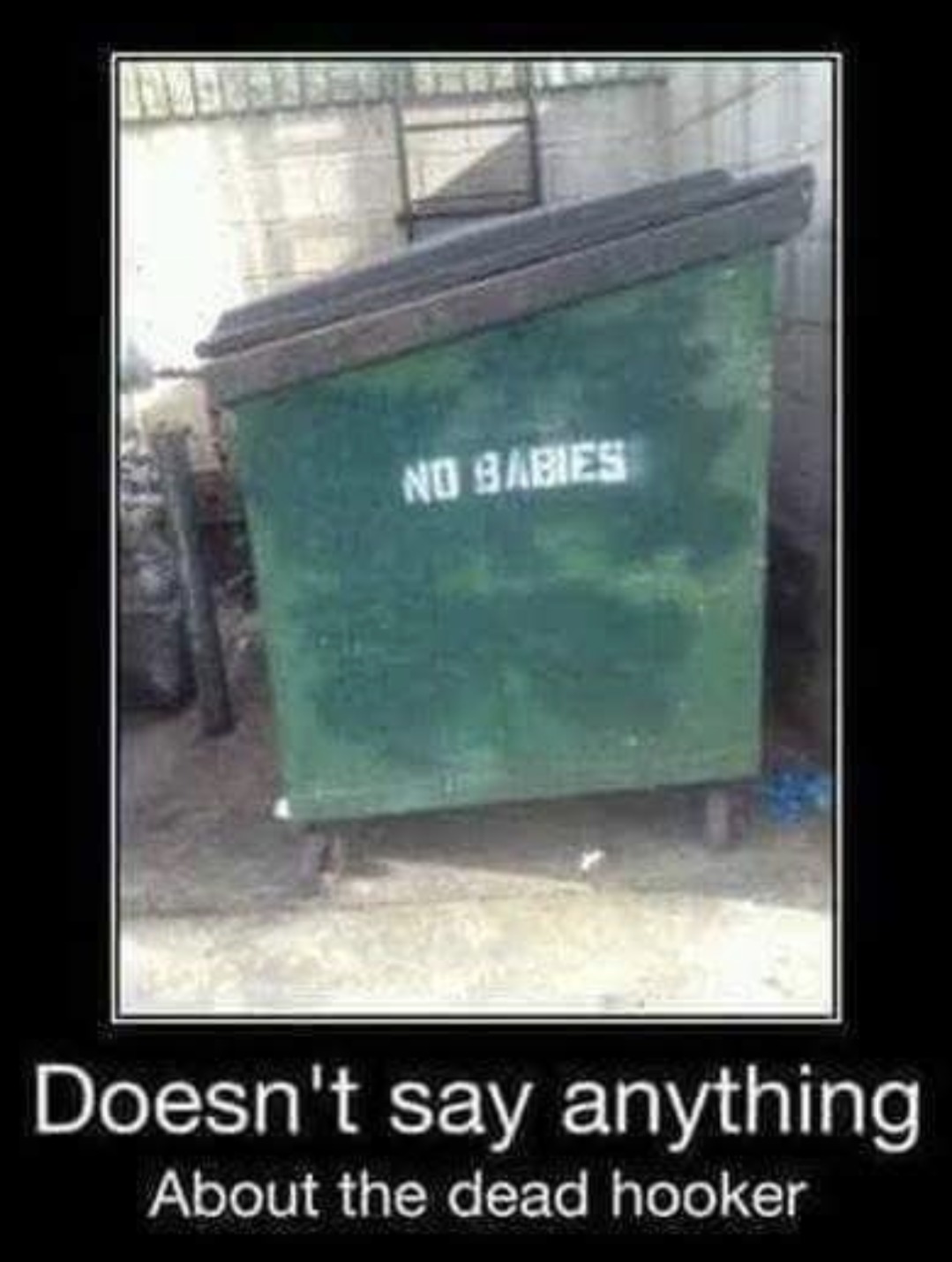 Dumpster Divin - meme