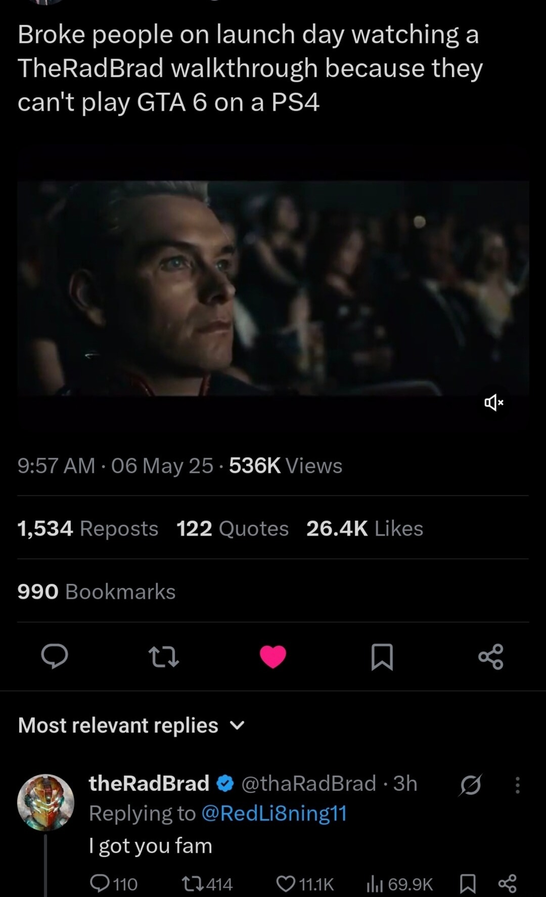 Broke squad watching GTA 6 on YouTube, we in this together - meme