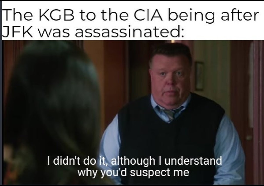 KGB <3 FBI - meme