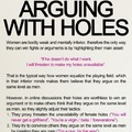 Arguing with womens