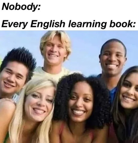 English learning book - meme