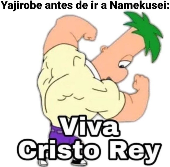 Cuando Yajirobei está en la nave Capsule 13. - meme