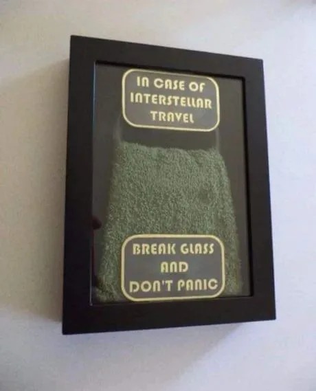 In case of interstellar travel - meme