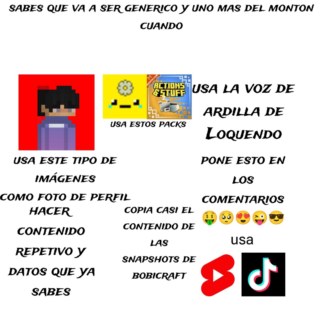 Sin ese tipo de contenido no sobreviven - meme