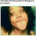 so it's not bologna? lol