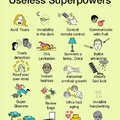 Useless superpowers