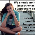 We should no longer accept ...
