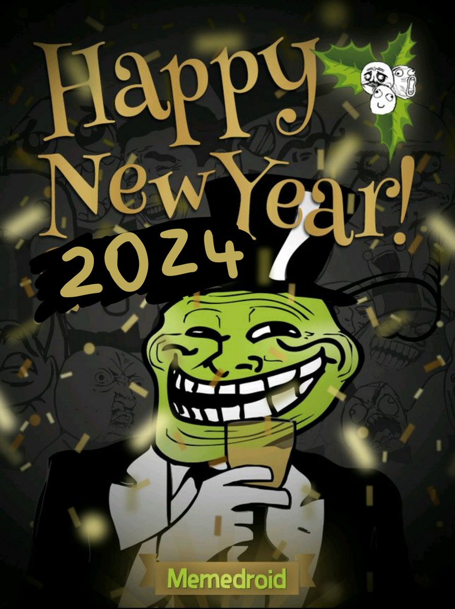 Bonne année Memedroid :)