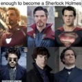 From hero to Sherlock