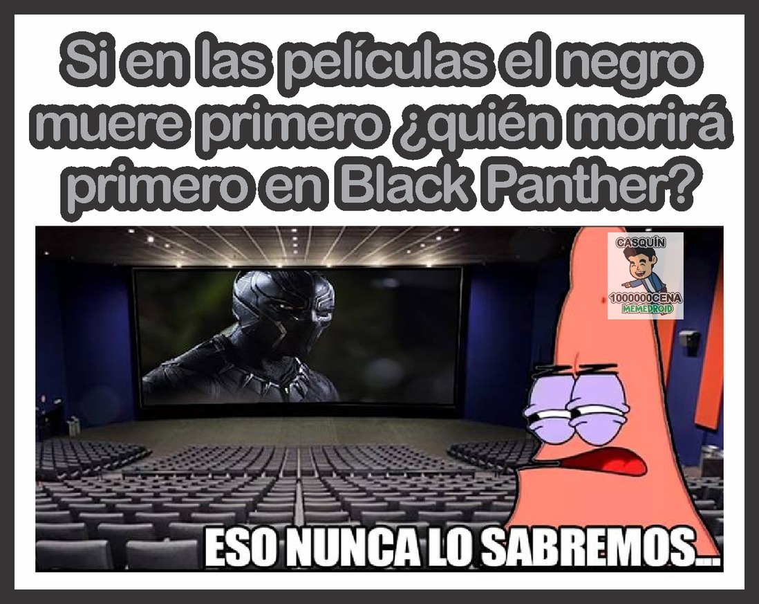 Top Memes De Black Panther En Espaol Memedroid