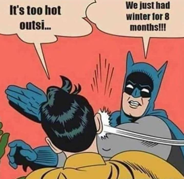 But it's sooo warm... - meme