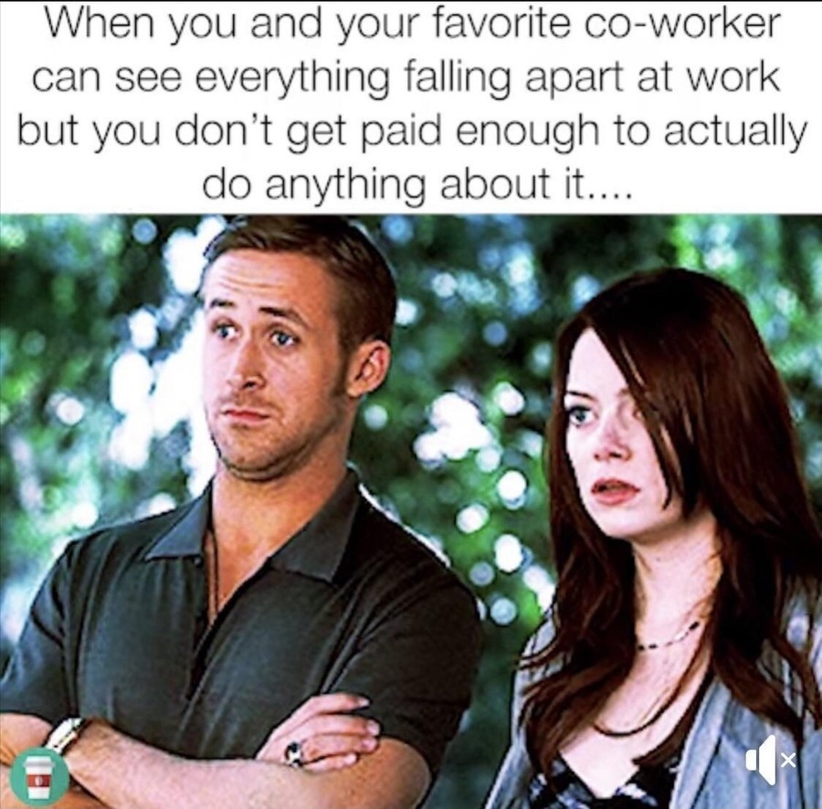 Not paid enough to do anything - meme