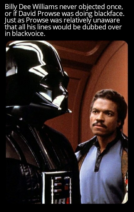 That is the darkest brutha Lando has seen - meme