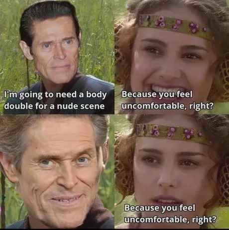 Willem Dofe body double meme