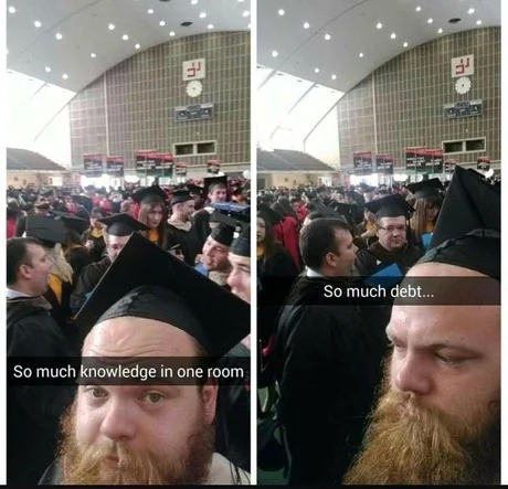so much debt - meme