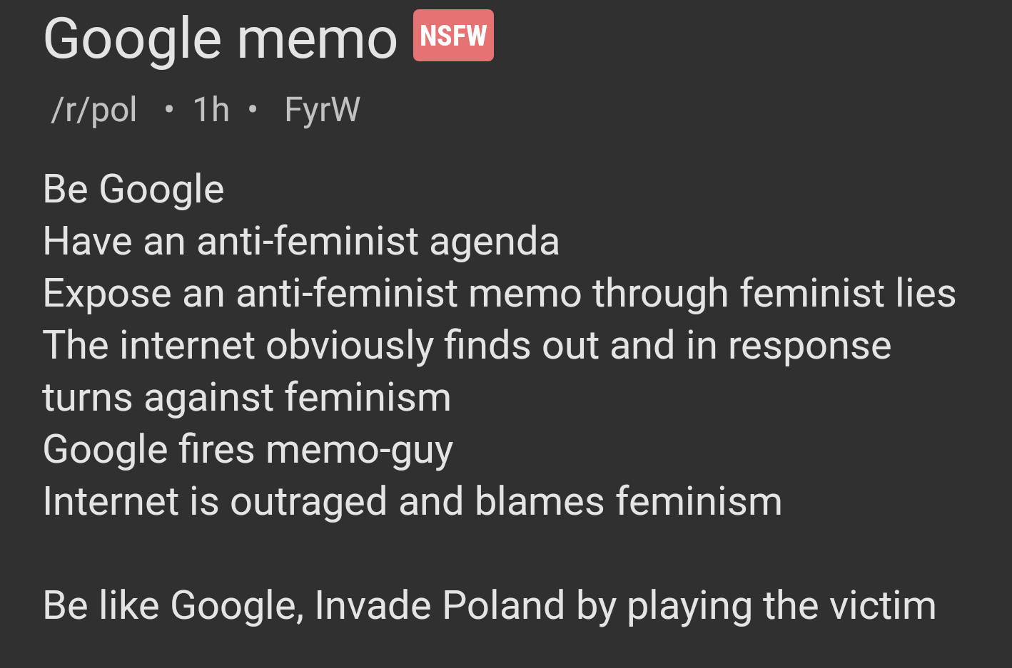 /r/pol is savage - meme