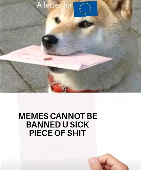 Memes cannot be banned