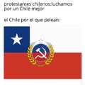 Muerte al capitalismo dijo el chileno