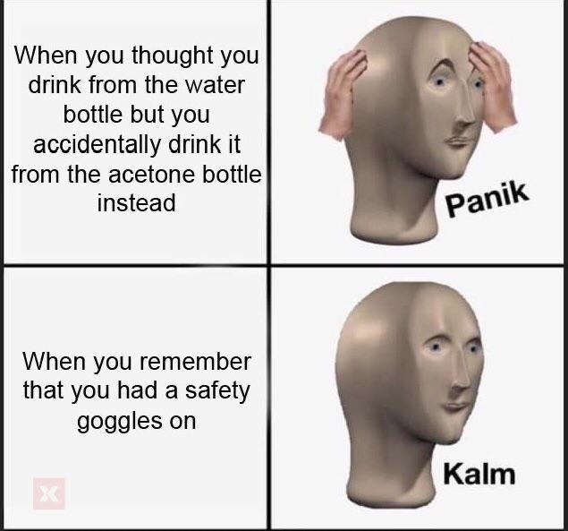 kemistry safety - meme