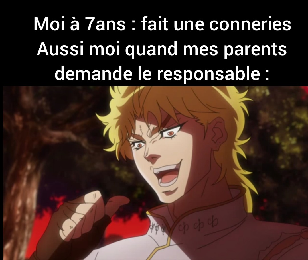 KONO DIO DA - meme