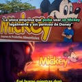 La única empresa que podía usar un Mickey legalmente