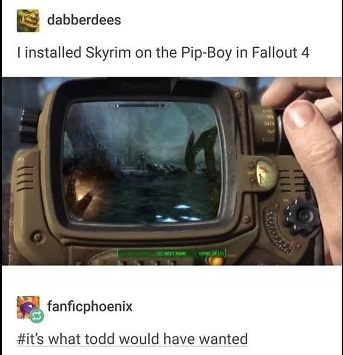 What Todd would have wanted - meme