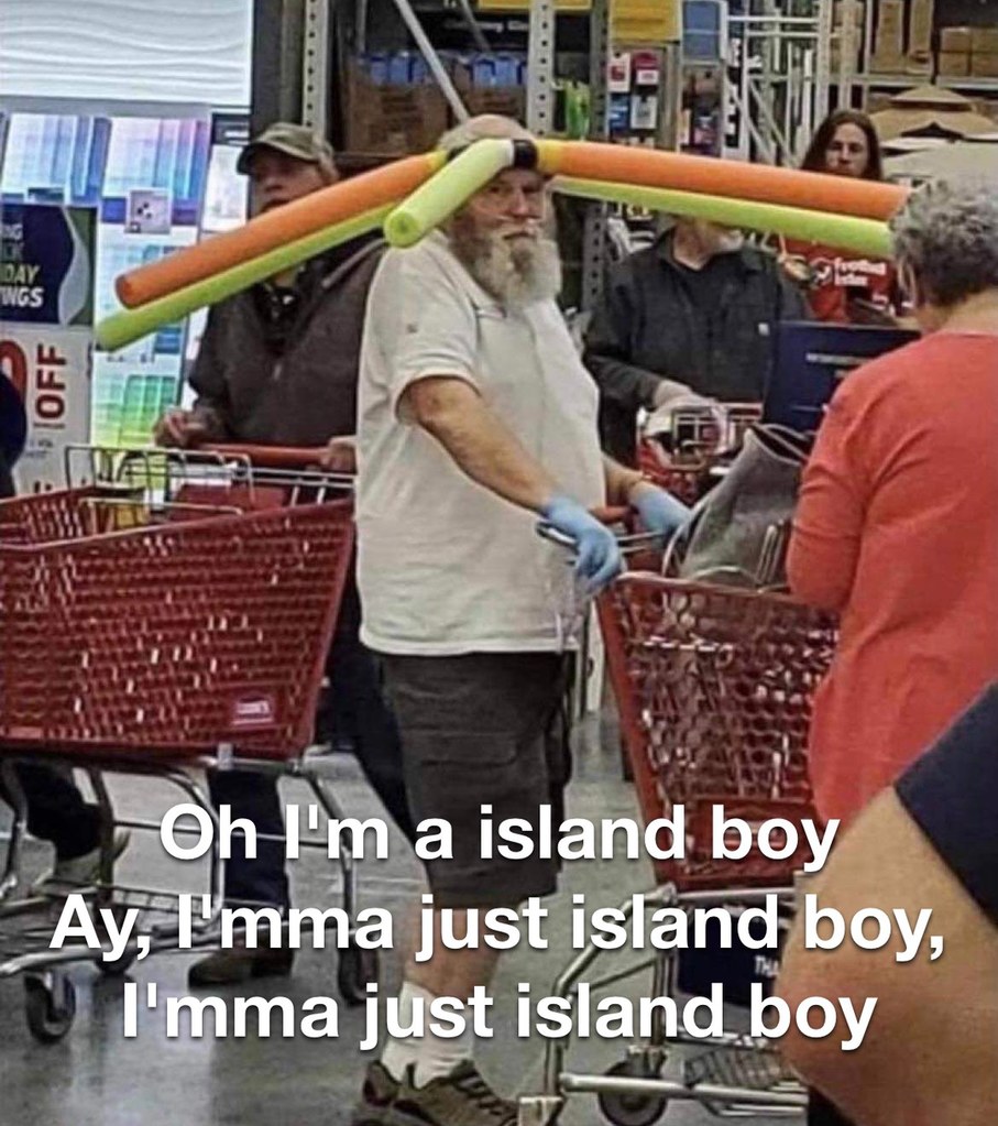 imma just island - meme