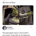 Mom the best alarm