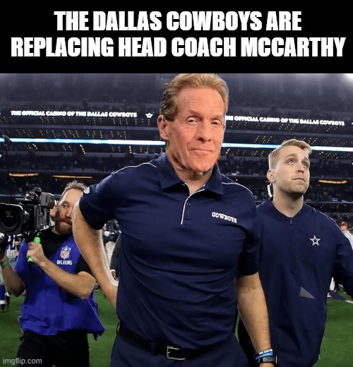 Dallas Cowboys are replacing McCarthy - meme