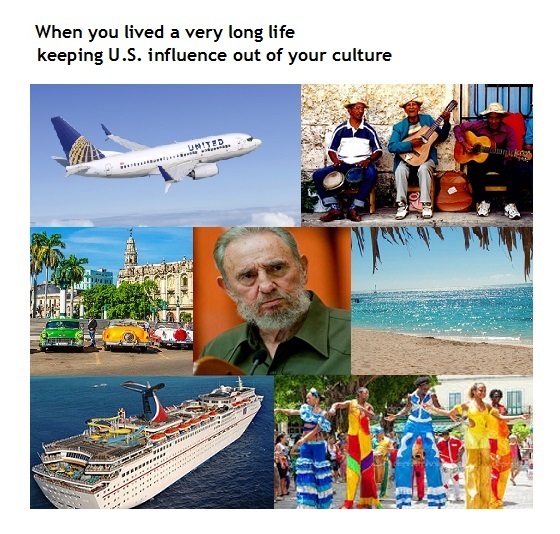 It looks like Cuba needs some freedom - meme
