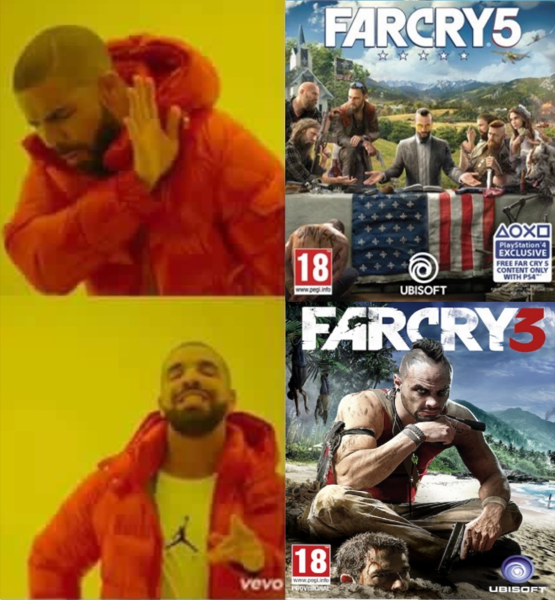 El Titulo esta jugando Far Cry 3 porque es pobre y no tiene ps4 ni Xbox - meme