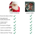 Santa was actually Stalin this whole time