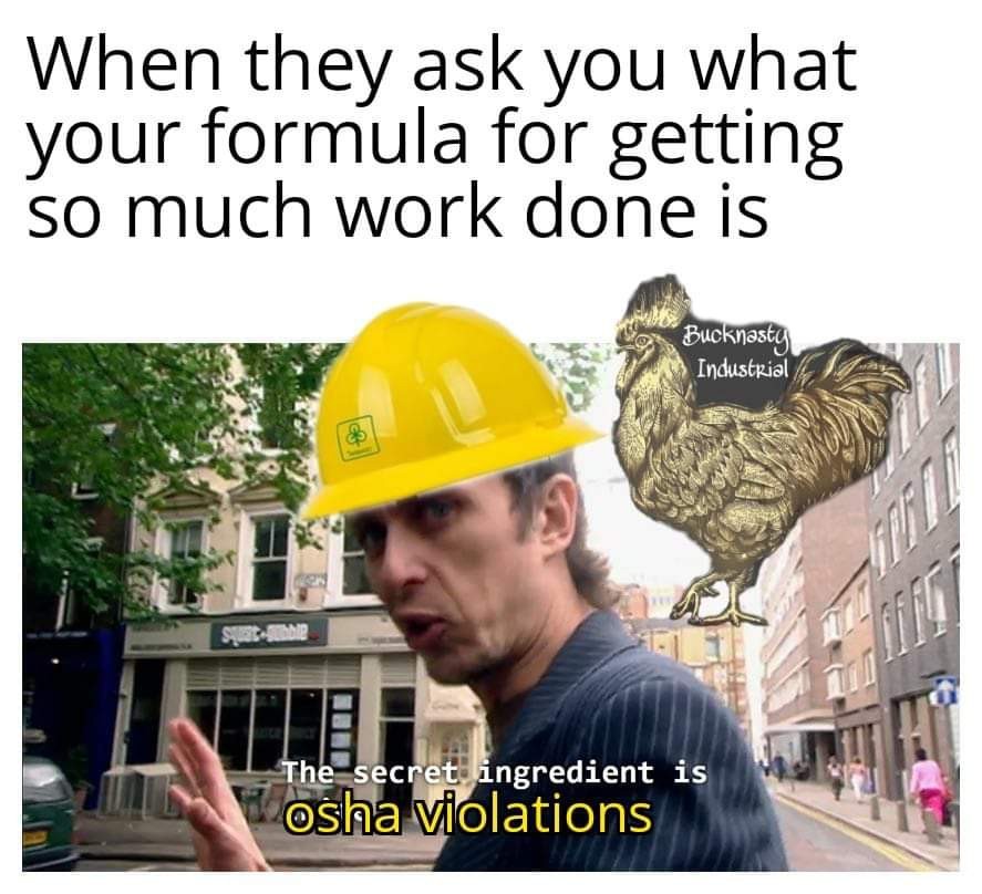 From OSHA to OH SHIT - meme
