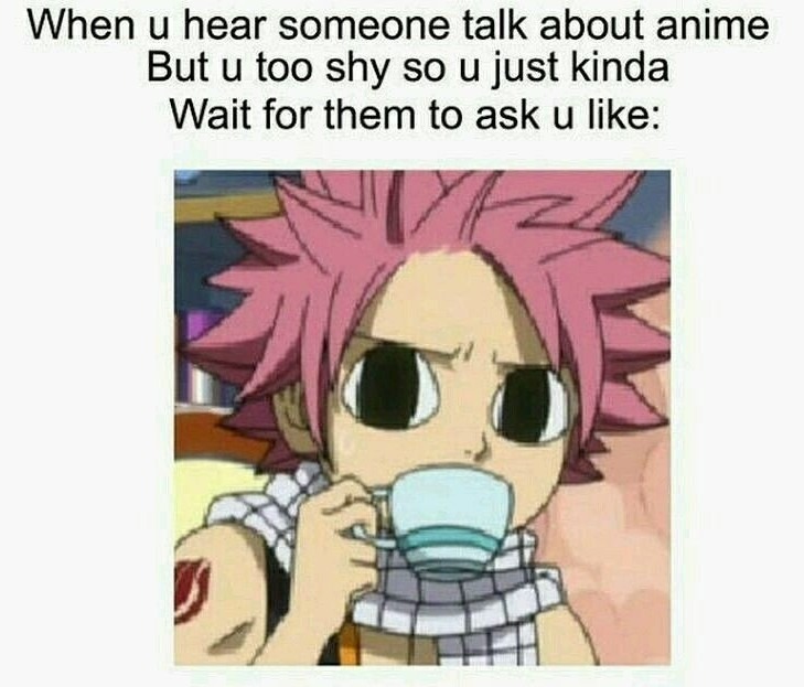 This is so me cause I love anime  - meme