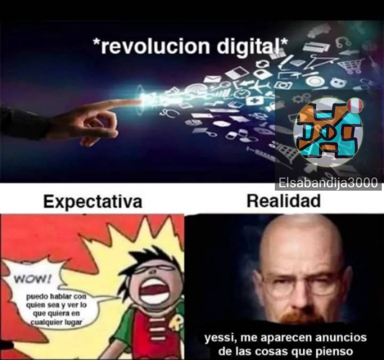 Revolución digital - meme