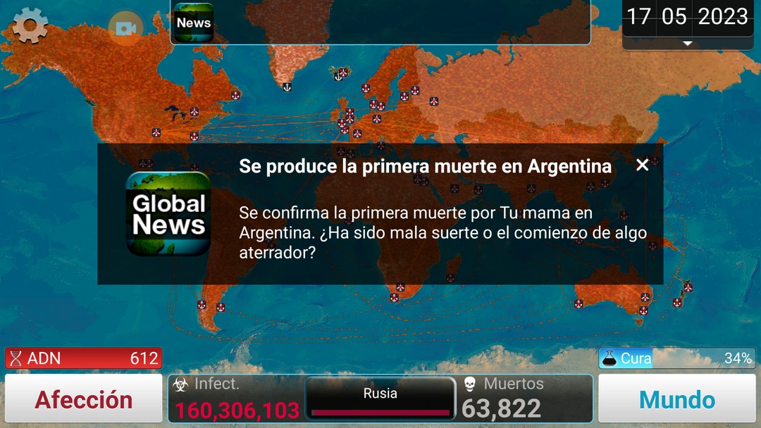 Tu mama odia argentina - meme