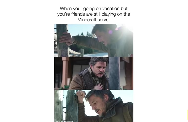 Minecraft server - meme