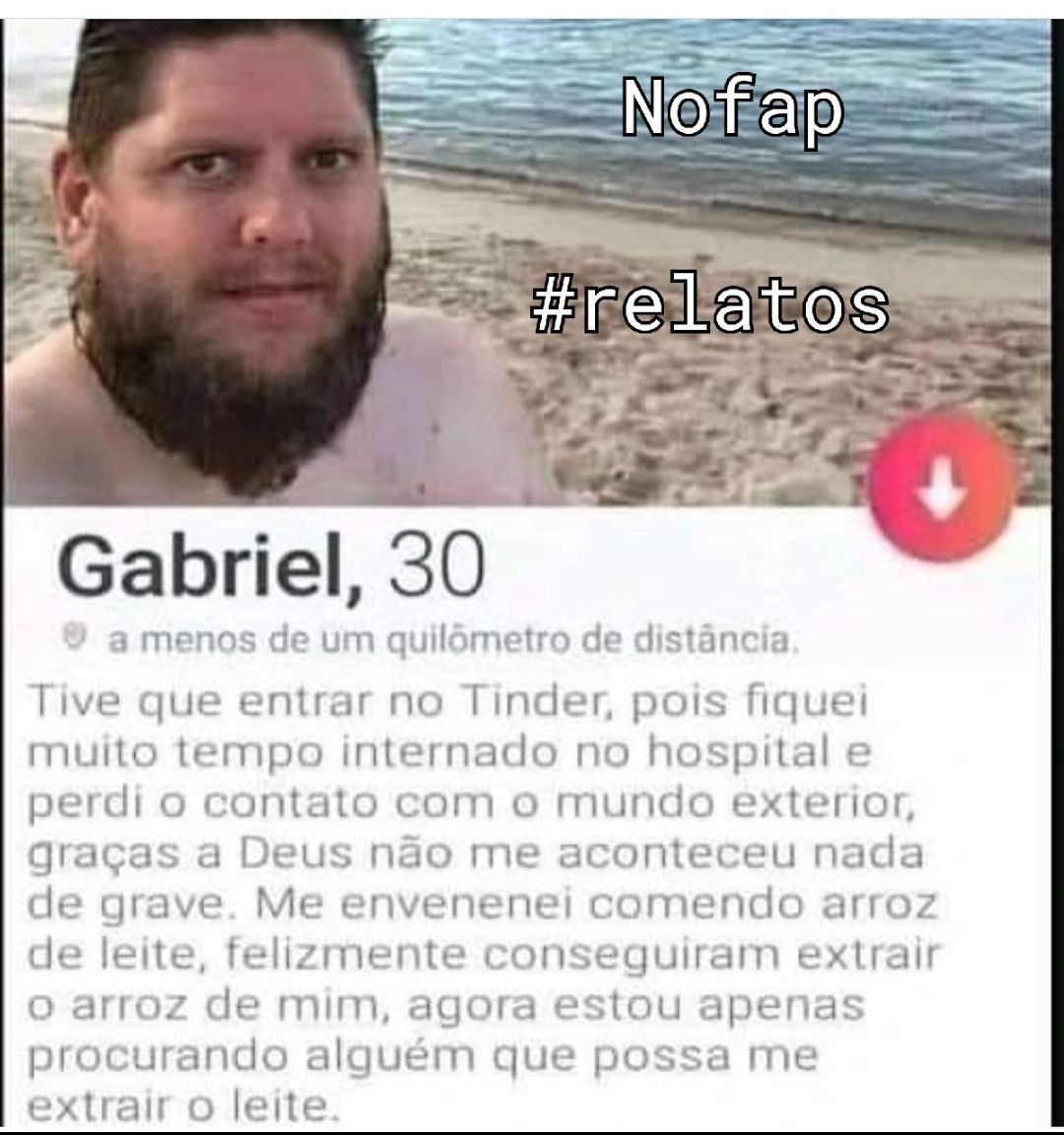 Tinha que ser gabriel - meme
