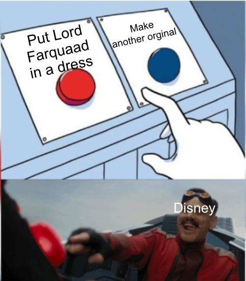 Disney villains be dressing like they know fashion better than you - meme
