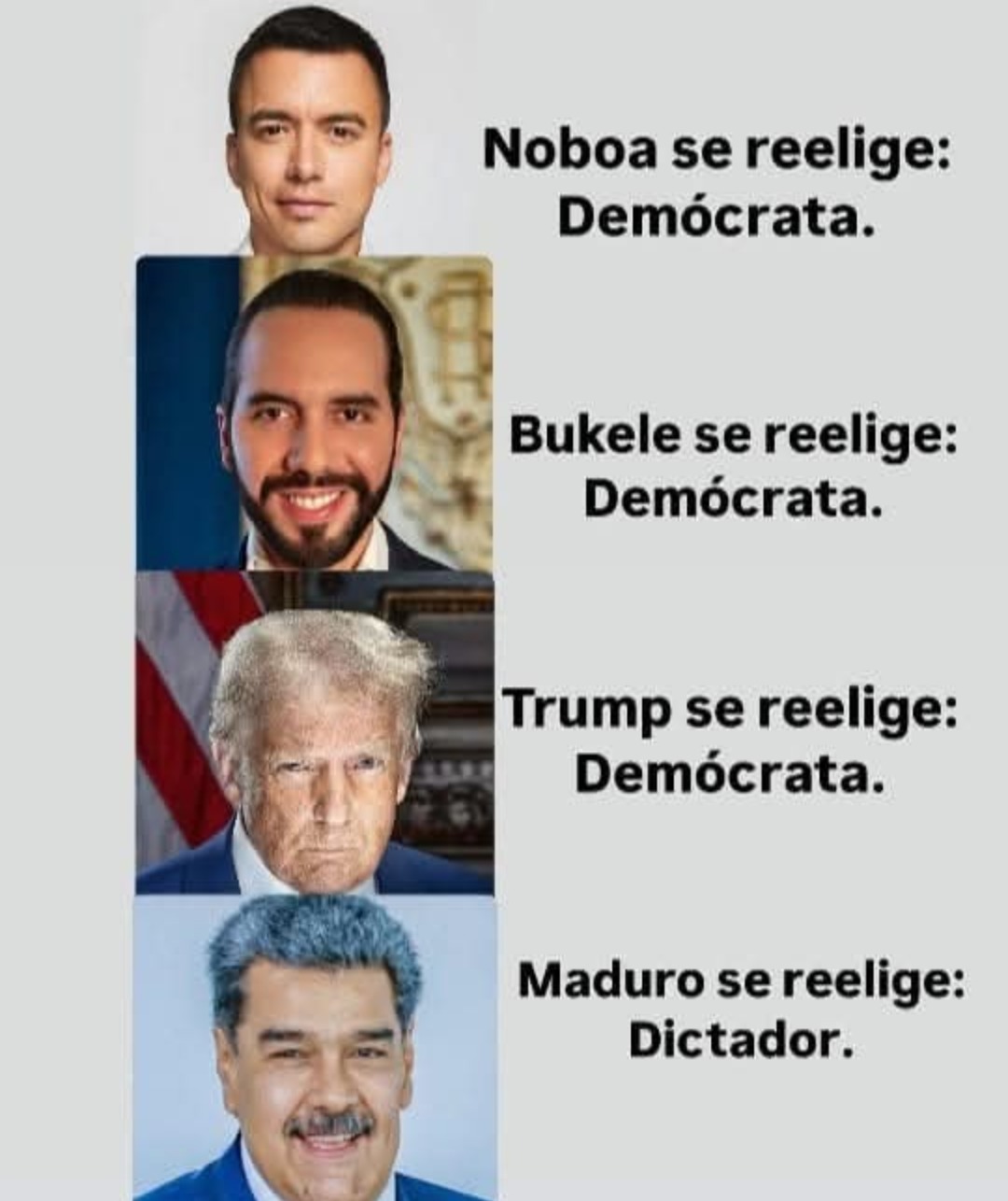 No sé porque esa tendencia de los americanos de hacernos odiar a Nick Maduro, acá en Puerto Cabello estamos bien :) - meme