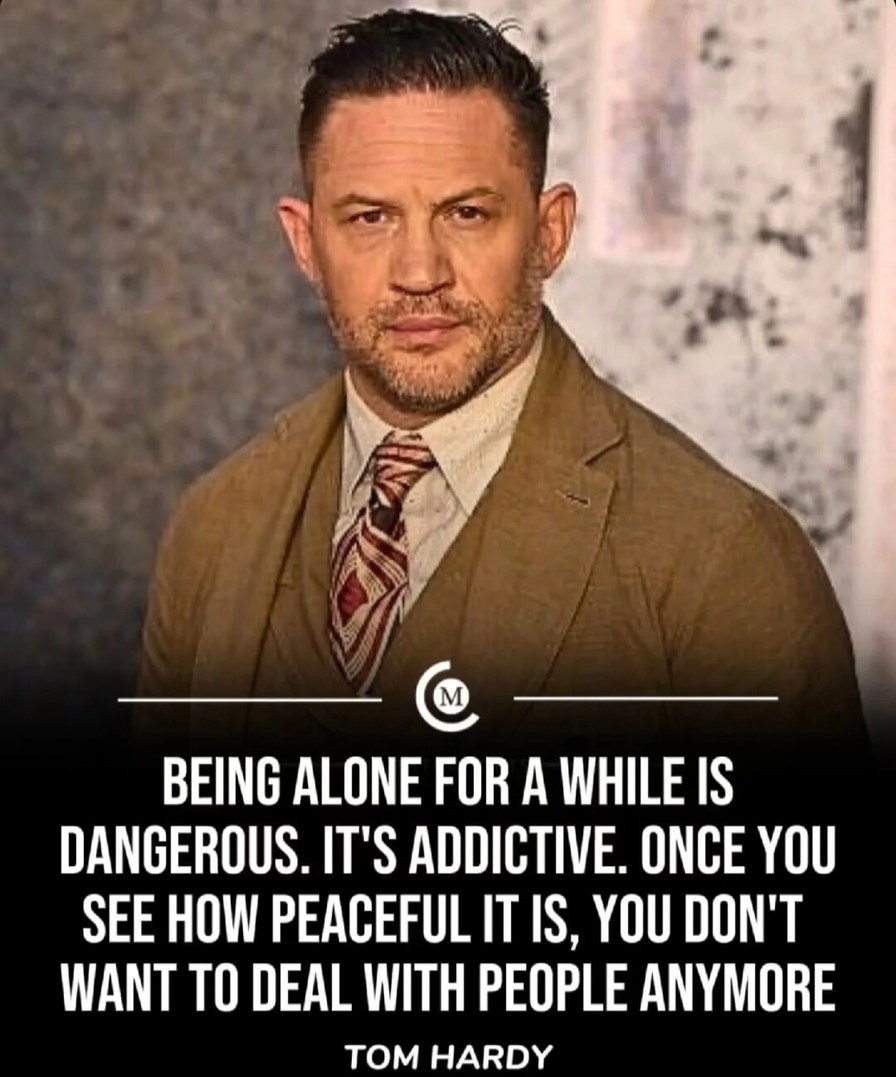 Being alone hits different once it gets peaceful - meme
