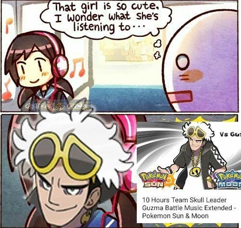 Favorite song on sun and moon? - meme