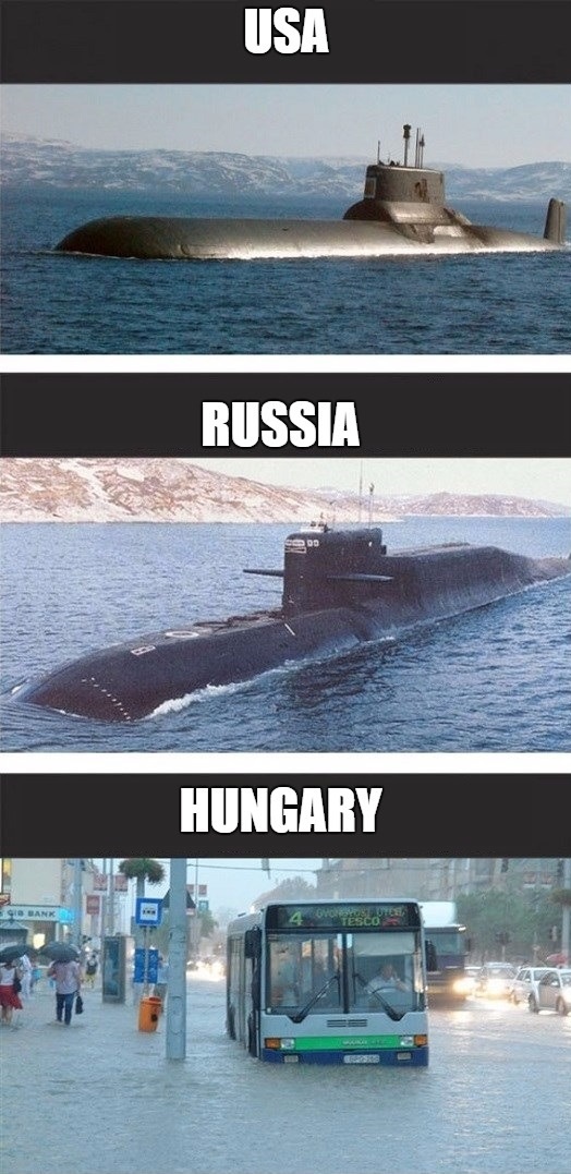 We have submarines too you know >: - meme