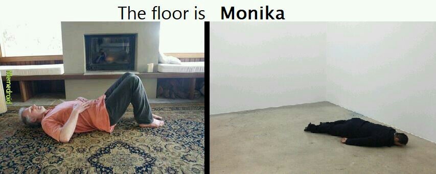 Smash the floor - meme