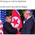The Step brothers/north korea/US crossover we always wanted