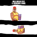 Hulk Hogan beve il grimance shake