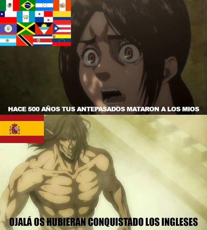 Imperio Español > imperio británico - meme