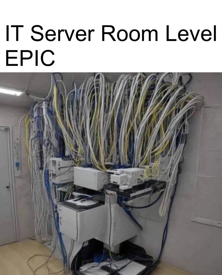 IT server room - meme