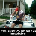 Impractical car